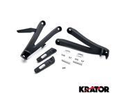 Krator® Frame Fitting Stay Footrests Step Bracket Assembly For Honda CBR 600RR 2011 Rear