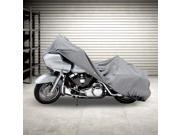 NEH® Motorcycle Bike 4 Layer Storage Cover Heavy Duty For Yamaha V Star Vstar V Star XVS 1100 Silverado