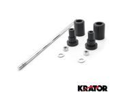 Krator® No Cut Frame Sliders Motorcycle Fairing Protectors For 2001 2008 Ducati Monster S2 S4 S4R 400 600 600SS