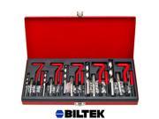 Biltek® 131pc Professional Thread Repair Re Thread Kit Restoring Damaged Threads M5 M12