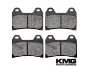 KMG 2005-2008 Moto Guzzi Breva V1100 Front Non-Metallic Organic NAO Disc Brake Pads KMG 2005-2008 Moto Guzzi Breva V1100 Front Non-Metallic Organic NAO Disc Brake Pads