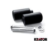 Krator Black Frame Sliders Delrin Fairing Crash Protector For 1999-2002 Yamaha YZF R6 Krator Black Frame Sliders Delrin Fairing Crash Protector For 1999-2002 Yamaha YZF R6