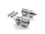 Krator Chrome Suzuki / Honda Spike Swingarm Spools Sliders - CBR 600RR 1000RR GSXR 600 SV650 and More! (1992-2012) Krator Chrome Suzuki / Honda Spike Swingarm Spools Sliders - CBR 600RR 1000RR GSXR 600 SV650 and More! (1992-2012)