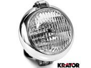 Krator Universal Chrome Motorcycle Headlight with Bracket For Honda VTX 1800 TYPE C R S N F T RETRO Krator Universal Chrome Motorcycle Headlight with Bracket For Honda VTX 1800 TYPE C R S N F T RETRO