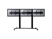 TygerClaw Mobile 3 TVs Stand for 30 to 60 inch TV