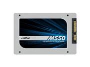 Crucial M550 1TB SATA 2.5 7mm with 9.5mm adapter Internal Solid State Drive CT1024M550SSD1