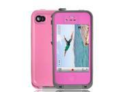 Durable PC Sports Waterproof Shockproof Dirt Snow Proof Case Cover for iPhone 4 4s 5 5S