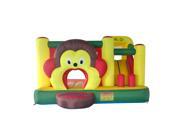 YARD monkey inflatable mini bouncer bounce house bouncy jumper trampoline with blower