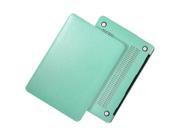 Hard Rubberized Cover Case for 15 Apple Mac Macbook 15.4 Pro with CD ROM 15 Pro with CD ROM Model A1286 Silk Green