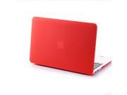 Coosybo hard Rubberized Cover Protective Case for 13.3 inch Mac Macbook 13? Pro with Retina 13 Pro with Retina Model A1425 1502 Matt Red