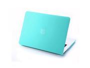 Coosybo hard Rubberized Cover Protective Case for 15.4 inch Mac Macbook 15? Pro with CD ROM 15 Pro with CD ROM Model A1286 Matt Sky Blue