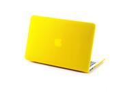 Coosybo hard Rubberized Cover Protective Case for 15.4 inch Mac Macbook 15? Pro with CD ROM 15 Pro with CD ROM Model A1286 Matt Yellow