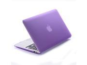 Coosybo hard Rubberized Cover Protective Case for 15.4 inch Mac Macbook 15? Pro with Retina 15 Pro with Retina Model A1398 Matt Purple