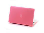 hard Rubberized Protective Case for 13.3 inch Mac 13 New White Macbook Model A1342 Matt Pink