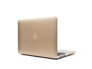 Coosybo hard Rubberized Cover Protective Case for 13.3 inch Mac Macbook 13? Pro with CD ROM 13 Pro with CD ROM Model A1278 Matt Gold