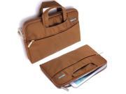 Fashion Waterproof Laptop Sleeve Portable Hand Bag for 13.3 inch Apple Mac Macbook Air Pro Retina HP Dell Acer Asus Lenovo 13 Brown