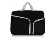 Fashion Waterproof Laptop Sleeve Portable Hand Bag Only for 12 inch Apple Mac Macbook 12 Macbook Black