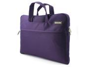 Fashion Waterproof Laptop Sleeve Portable Hand Bag for 11.6 inch Apple Mac Macbook Air 11 HP Dell Acer Asus Lenovo 11 Purple