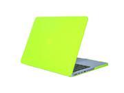 Color hard Rubberized Protection Cover Protective Case for 13.3 inch Mac Macbook Air 13 13 Air Model A1369 A1466 Lemon yellow