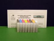 InkOwl® Empty Refillable Cartridge Set for EPSON Stylus Photo R1900 printers T0870 T0879 87 ink