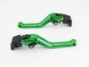 Adjustable Levers Brand Short Levers for Yamaha XJR 1300 Green