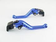 Adjustable Levers Brand Short Levers for Yamaha MT 09 SR FZ9 Blue