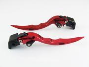 Adjustable Levers Brand Blade Levers for Triumph ROCKET III Red