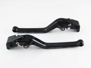Adjustable Levers Brand Long Levers for Kawasaki ZXR400 Black