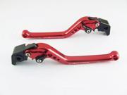 Adjustable Levers Brand Long Levers for Kawasaki ZRX1100 1200 Red