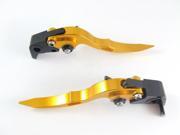 Adjustable Levers Brand Dagger Levers for Buell XB12Ss Gold