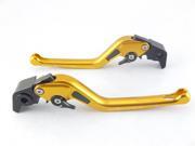 Adjustable Levers Brand Carbon Long Levers for Kawasaki Z750S not Z750 model Gold