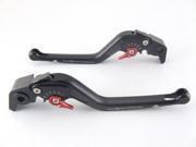 Adjustable Levers Brand Carbon Long Levers for Yamaha FZ1 FAZER Black