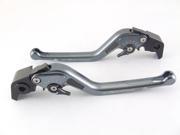 Adjustable Levers Brand Carbon Long Levers for Moto Guzzi GRISO Grey