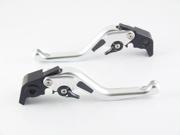 Adjustable Levers Brand Carbon Short Levers for Suzuki TL1000R Silver