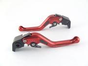 Adjustable Levers Brand Carbon Short Levers for Kawasaki NINJA 300R Red