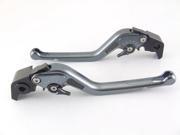 Custom Logo Carbon Long Levers for Ducati 1098 S Tricolor Grey