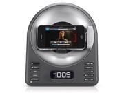 iHOME iA63 App Enhanced 30 Pin iPod iPhone Alarm Clock Speaker Dock Black New
