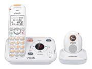VTECH SN6187 CareLine Caller ID ITAD and Portable Safety Pendant White