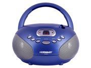 KORAMZI CD35PL Portable CD Boombox with AM FM Radio Purple