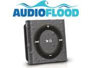 Latest Generation Apple iPod Shuffle Waterproofed by AudioFlood SPACE GRAY