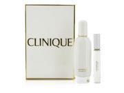 Clinique Aromatics In White Coffret Eau De Parfum Spray 50ml 1.7oz Eau De Parfum Rollerball 10ml 0.34oz 2pcs