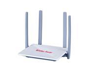 300Mbps Wireless Router High Power Amplifier Wifi and 4*5dBi Antennas Support WPS fucntion Wireless AP router Client