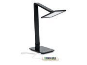 10W LED Eye Protection Multi function Desk Lamp with Super Large Light emitting Panel. Adjustable Between CCT 2700k 6500k and Brightness Countless Combination