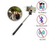 Handheld Selfie Monopod Audio Cable Wired Selfie Stick Wired Selfie Monopod With High Quality for Moblie phone