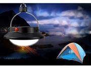 Outdoor Indoor Portable Camping 60 LED Lamp with Lampshade Circle Tent Lantern White Light Campsite Hanging Lamp