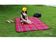 Outdoor Camping Dampproof Mat 3 Optional Colors Size 150*200cm Picnic Mat Baby Camping Mats Small Packaging Size Easy to Carry Red
