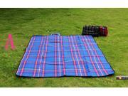 Outdoor Camping Dampproof Mat 3 Optional Colors Size 150*200cm Picnic Mat Baby Camping Mats Small Packaging Size Easy to Carry Blue