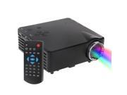 Mini Projector for the Home use Support 720P Smart Phone cheap Tablet PC projector LCD Panel Display 100lms home theater projector with HDMI VGA USB SD port