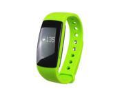 SunRise ID107 Smart Bracelet Bluetooth 4.0 with Heart Rate Monitor Wristband Fitness Tracker for IOS 7.1 Android 4.4 or Above Green