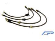 Agency Power Front Brake Lines for 1G Eclipse Turbo AWD
